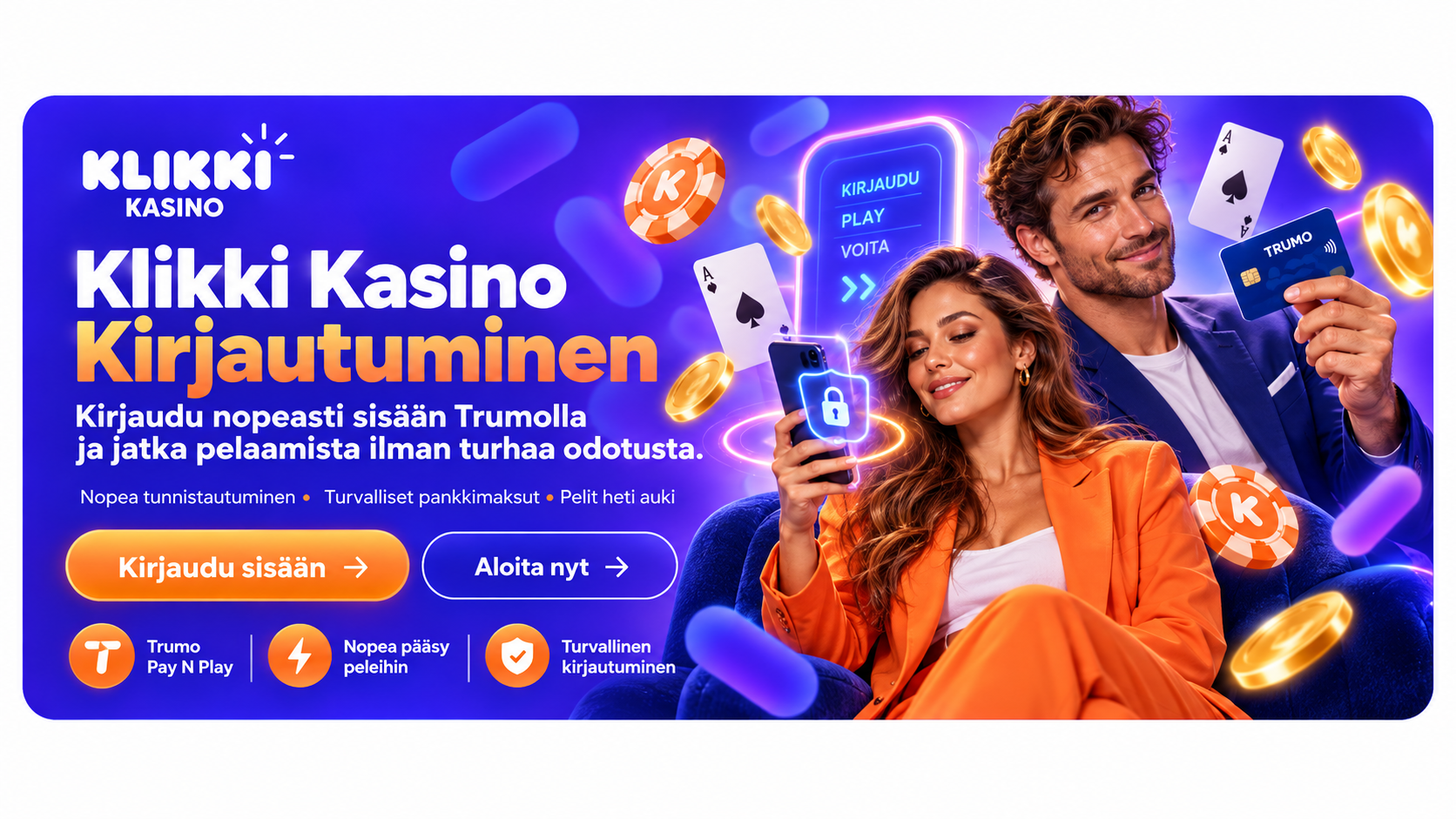 Klikki kirjautuminen ja rekisteröityminen
